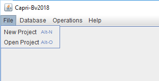 file menu